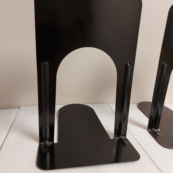 Stainless Steel Office Bookends - Picture 4 of 5